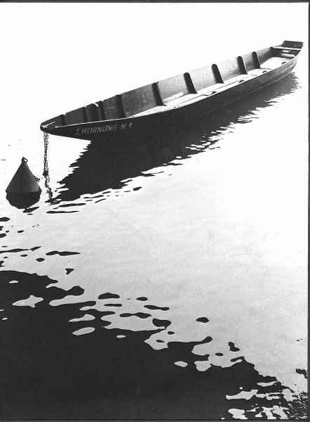 Fischerboot diagonal, Neckar