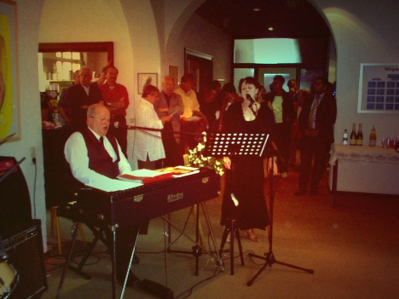 Ritas Vernissage Hans Georg, Rita